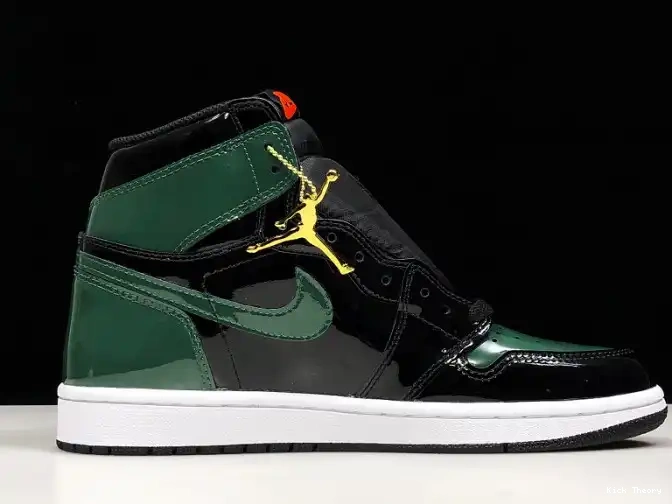 Kicktheory High Black 1 SoleFly OG Team Air Orange-Fir Retro Jordan x AV3905-038 0625